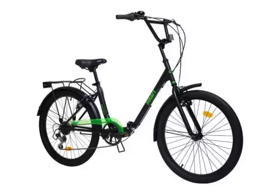 Велосипед AIST Smart 24 1.1 черно-зеленый